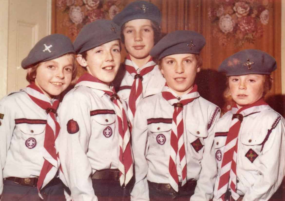 Group of Dungarvan Scouts from the 1970s